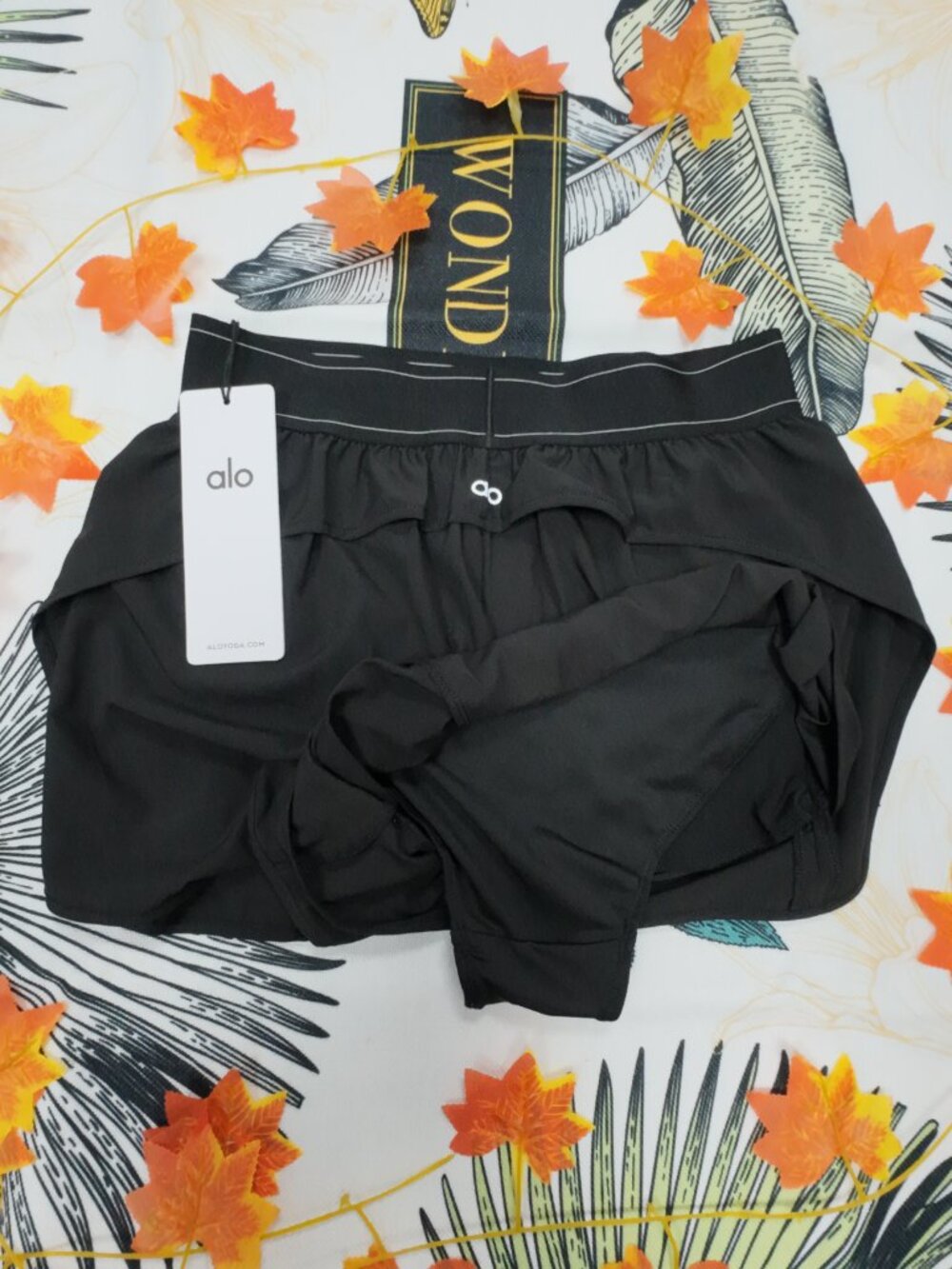 Brand New🖤ALO Yoga Match Point Short Black Athletic Shorts - Picture 5 of 7